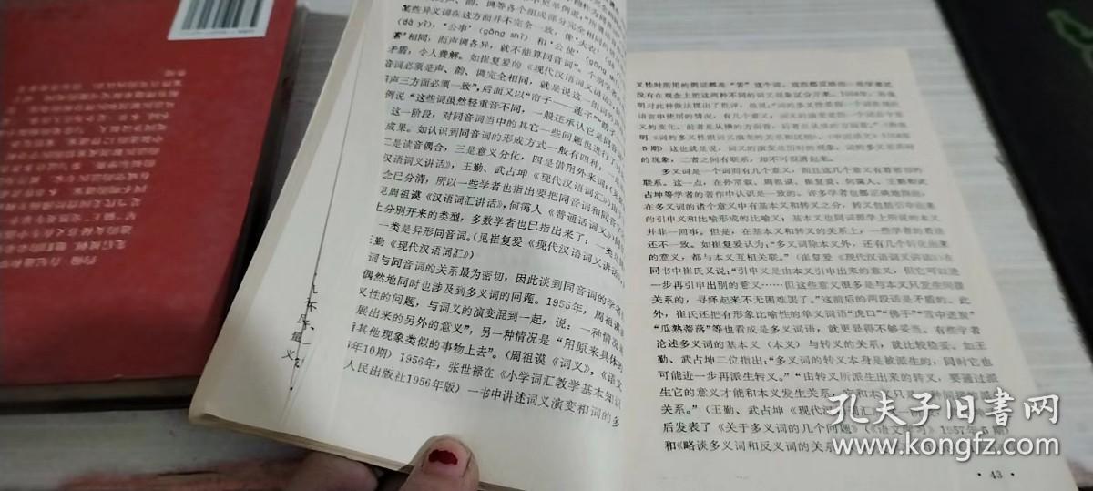 汉语词汇研究史纲