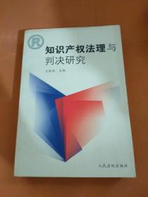 知识产权法理与判决研究