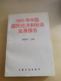 1995年中国国民经济和社会发展报告