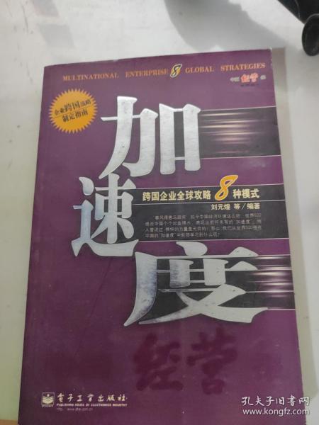 加速度--跨国企业全球攻略8种模式