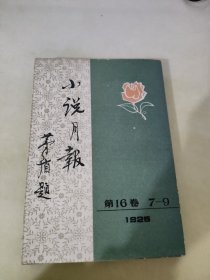 小说月报（1925 第16卷 4—6）