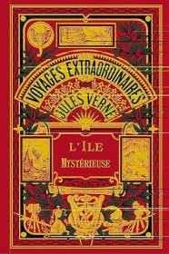 【BOOK LOVERS专享105元】法语/法文原版 L'île mystérieuse Vol. 2 神秘岛 第二卷 Jules Verne 儒勒·凡尔纳 精美Hetzel大开本插图版本  Dimensions ‏ : ‎ 18.2 x 3.3 x 27.2 cm