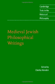 Medieval Jewish Philosophical Writings  Cambridge Texts in the History of Philosophy 剑桥哲学史经典文本丛书 权威版本 英文原版