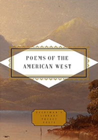Poems of the American West  everyman's library Pocket Poets 人人文库 口袋诗系列 英文原版 布面封皮琐线装订 丝带标记 内页无酸纸可以保存几百年不泛黄