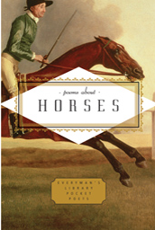 Poems about Horses everyman's library Pocket Poets 人人文库 口袋诗系列 英文原版 布面封皮琐线装订 丝带标记 内页无酸纸可以保存几百年不泛黄