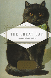 The Great Cat everyman's library Pocket Poets 人人文库 口袋诗系列 英文原版 布面封皮琐线装订 丝带标记 内页无酸纸可以保存几百年不泛黄