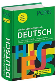 【BOOK LOVERS专享176元】德语德文原版 PONS Großes Schulwörterbuch Deutsch 德语学生学习词典