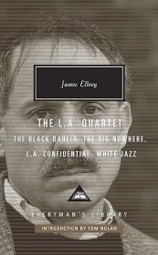 【BOOK LOVERS专享171元】The L.A. Quartet James Ellroy 詹姆斯·艾尔罗伊 洛杉矶四部曲：黑色大丽花/无处藏身/洛杉矶的秘密/白色爵士舞  everyman's library 人人文库 英文英语原版 布面封皮琐线装订 丝带标记 内页无酸纸可以保存几百年不泛黄