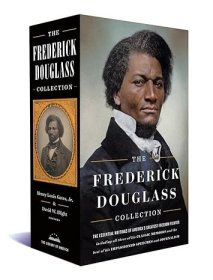 【BOOK LOVERS专享382元】Frederick Douglass Collection 十九世纪美国废奴运动领袖 弗雷德里克·道格拉斯 作品集 含回忆录/演讲/新闻报道等 两卷合售 精美函套版 Library of America 美国文库 英文英语原版 美国作家最权威版本 布面封皮琐线装订 丝带标记 圣经无酸纸薄而不透保存几个世纪不泛黄