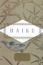 Haiku everyman's library Pocket Poets 人人文库 口袋诗系列 英文原版 布面封皮琐线装订 丝带标记 内页无酸纸可以保存几百年不泛黄