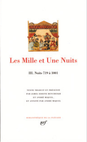 Les Mille et Une Nuits, tome III 一千零一夜/天方夜谭 第三卷 LA PLEIADE 七星文库 法语/法文原版 小牛皮封皮 23K金书名烫金 36克圣经纸可以保存几百年不泛黄