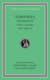 【BOOK LOVERS专享249元】英文英语/古希腊文双语 Fragments: Oedipus-Chrysippus, Other Fragments 欧里庇得斯戏剧 第八卷   Loeb Classical Library 洛布古典丛书  集全面性、权威性、可靠性与可读性为一身 了解古希腊罗马文化的最佳窗口  本套丛书特色请见详情