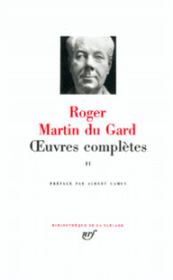 ROGER MARTIN DU GARD Oeuvres complètes, tome II 罗杰·马丁·杜·加尔 作品全集第二卷 LA PLEIADE 七星文库 法语/法文原版 小牛皮封皮 23K金书名烫金 36克圣经纸可以保存几百年不泛黄