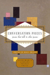 Conversation Pieces everyman's library Pocket Poets 人人文库 口袋诗系列 英文原版 布面封皮琐线装订 丝带标记 内页无酸纸可以保存几百年不泛黄