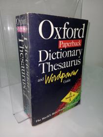Oxford Paperback Dictionary Thesaurus