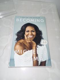 Michelle Obama:《Becoming》 《成为：米歇尔·奥巴马自传》 美国前第一夫人米歇尔·奥巴马自传（英文原版）