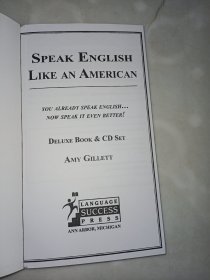 Speak English Like an American（复印本）