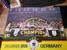 足球周刊 海报 2014世界杯冠军 德国