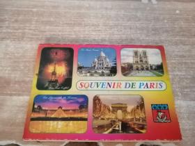 SOUVENIR DE PARIS(明信片)