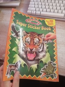 SUPER STICKER BOOK（贴画已贴）