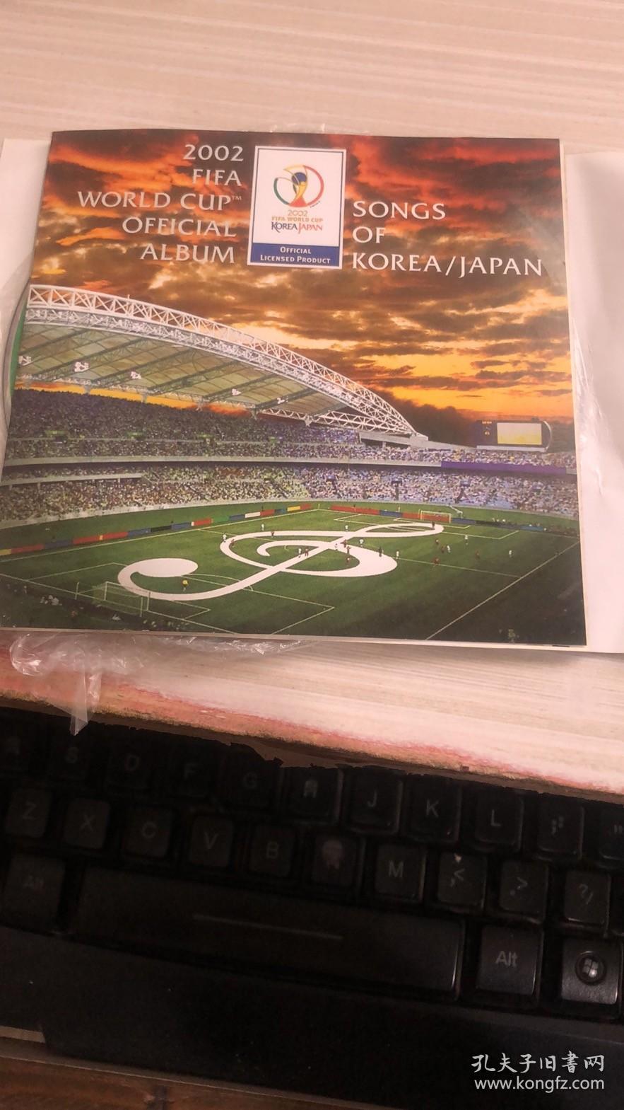 光盘2002FIFAWORLDCUPSONGSOFFICIALOFALBUMKOREAJAPAN