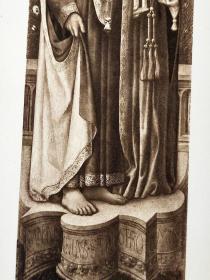 【英国国家美术馆馆藏绘画作品】1899年 铜版画 照相凹版《St.Peter and St.Jerome》