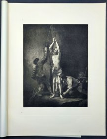 [伦勃朗] 1906年铜版画 照相凹版《枷锁》