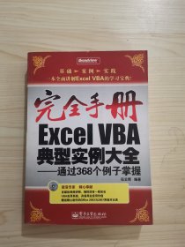 Excel VBA典型实例大全:通过368个例子掌握