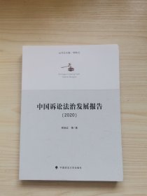 中国诉讼法治发展报告（2020）