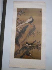 印刷品  古代名画  画 片  76X39