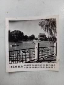 老照片 北京什刹海