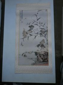 印刷品    古代名画    画片   76X39