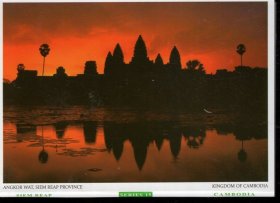 柬埔寨明信片SIEM REAP SERIES 15 CAMBODIA.10枚全含封套