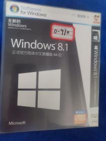 系统安装光盘： 全新的  Windows8.1  正式官方简体中文旗舰版（6 4位）（单碟 PC  DVD-9）