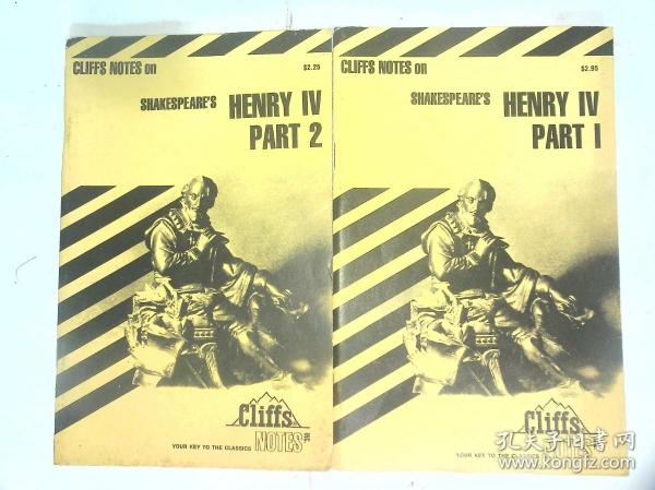 《HENRY  IV  PART  I 》  十 《HENRY  IV  PART  2》