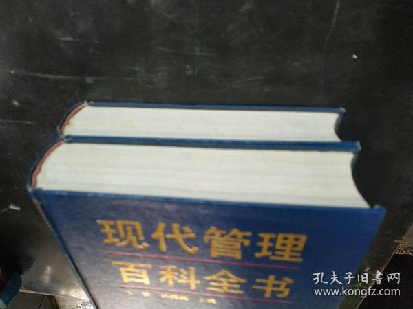 现代管理百科全书（上下）（全二册）