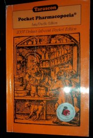 英文版  Tarascon   Pocket Pharmacopoeia  2007  Deiuxe  Lab-coat  Pocket  Edition