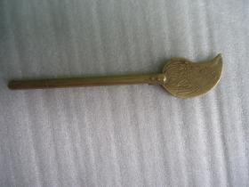 铜钥匙杆，铜钥匙