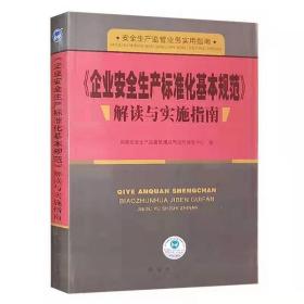 企业安全生产标准化基本规范解读与实施指南 AQ/T9006-2010