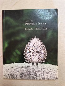 瑞士 圣莫里茨 佳士得 2006年  名贵珠宝 贵族首饰 古董珠宝 拍卖图录画册图册