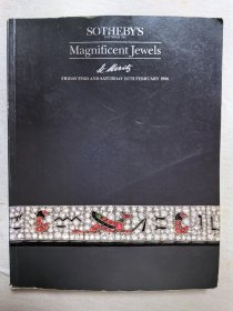 日内瓦苏富比 1990年  名贵珠宝 贵族首饰 古董珠宝 拍卖图录画册图册