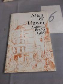 Allen UnWin Autumn Books 1966