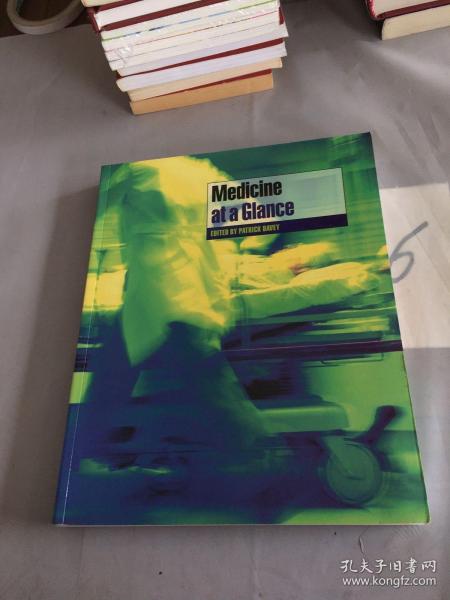 Medicine at a Glance EDITED BY PATRICK DAVEY（详细书名见图）英文原版