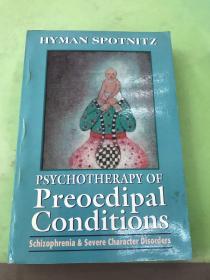 Psychotherapy of preoedipal Con?di?ti?o?n?s（英文原版）