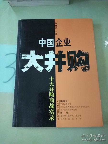 中国企业大并购：十大并购商战实录