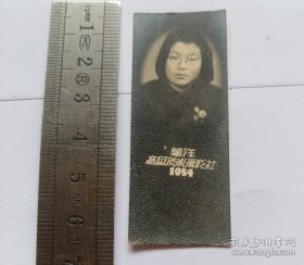 一张老照片 华洋高级艺术摄影社 1954