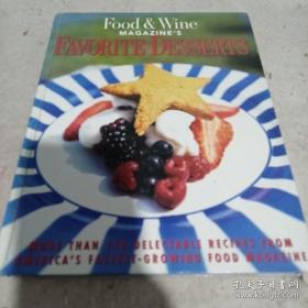《Food&Wine MAGAZINE’s FAVORITE DESSERTS》16开精装