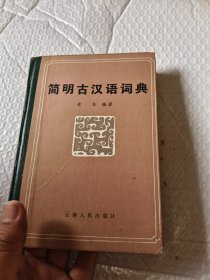 简明古汉语词典 实物拍摄