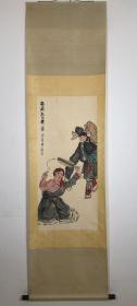 【精品绘画】 【纯手绘包邮】叶浅予（1907年3月31日—1995年5月8日），原名叶纶绮，笔名初萌、性天等，浙江桐庐人，从事国画教育，以舞蹈、戏剧人物为主的国画创作。