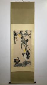 【精品绘画】 【纯手绘包邮】张书旗（1900—1957），原名世忠，字书旂，号南京晓庄、七炉居。室名小松山庄。浙江浦江人。